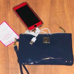 Super cute Liz Claiborne phone charging wallet